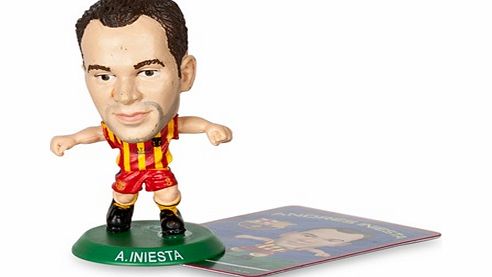 CREATIVE DISTRIBUTION LTD T/A CREATIVE TOYS COMPAN Barcelona Andres Iniesta Away SoccerStarz
