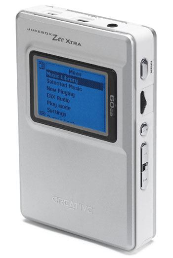 Jukebox ZEN Xtra 30GB
