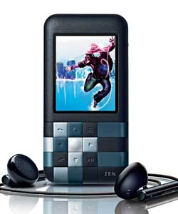 creative Mosiac 4GB MP3 Player Black