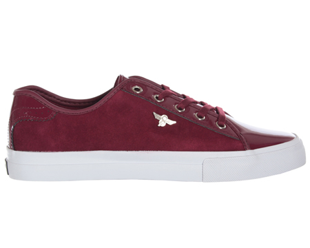Kaplan Maroon Suede Trainers