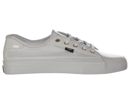 Creative Recreation Kaplan White Mesh/Patent