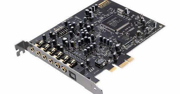 Sound Blaster Audigy PCIe RX 7.1 Sound Card with High Performance Headphone Amp