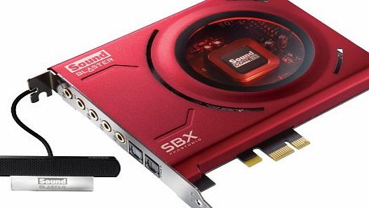 Sound Blaster Z PCIe Gaming Sound Card with High Performance Headphone Amp and Beamforming Microphone