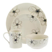 Creative Tops Alison Porcelain 16 Piece Dinner Set