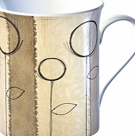 Creative Tops Fine Bone China Natural Simplicity Mug in Gift Box, Multi-Colour