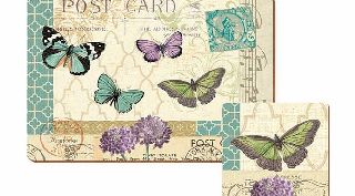 Creative Tops Postcard Butterfly 6 Mats and