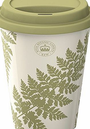 Creative Tops Royal Botanic Gardens Kew-Green Ferns Double Walled Travel Mug