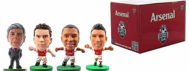 Creative Toys Company SoccerStarz Arsenal FC 4 Pack Blister Box B