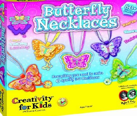 Creativity for Kids - Kit Butterfly Necklaces
