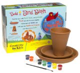 Creativity For Kids Cfk Build And Paint A Terracotta Bird Bath