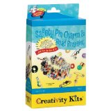 Creativity For Kids Cfk Safety Pin Charm and Bead Bracelet