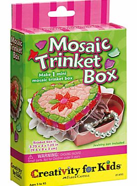 Creativity For Kids Mosaic Trinket Box Kit