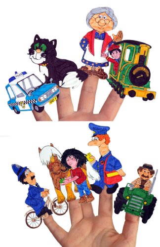 POSTMAN PAT MAKE YOUR OWN FINGER PUPPETS