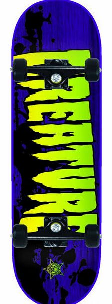 Creature Stained Complete Skateboard - 8 inch