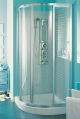 CREDA quadrant shower enclosure plus tray