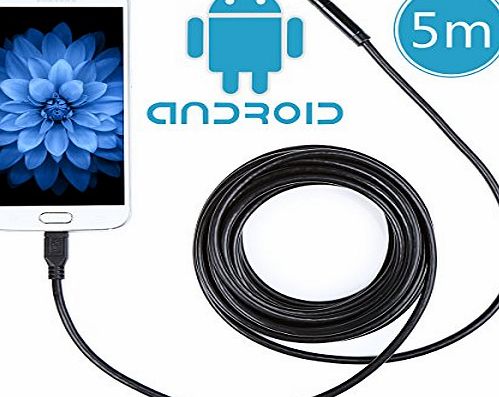 Crenova iScope Android Smartphone USB Endoscope 2.0 Megapixel CMOS HD Handheld Borescope Digital Waterproof Inspection Camera Snake Camera for Samsung Galaxy/Note/SONY/Nexus/Android system with OTG f