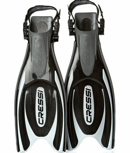Cressi Frog Plus Fins - Black/Silver