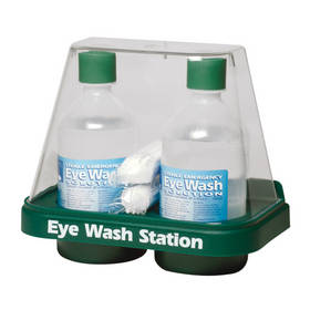Crest Double Eye Wash Station Complete