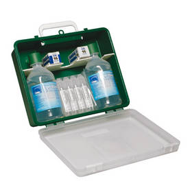 Crest Eye Wash and Eye Pod Double Cabinet