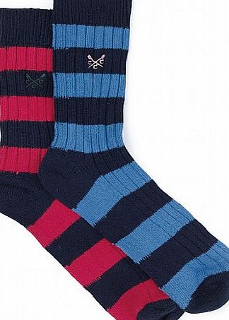 Crew Clothing 2 Pack - Rugby Sock