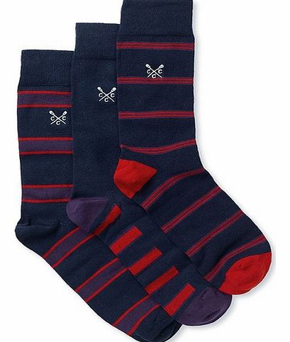 Crew Clothing 3 Pack Socks Boxset