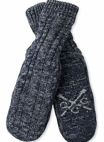 Crew Clothing Cable Slipper Socks