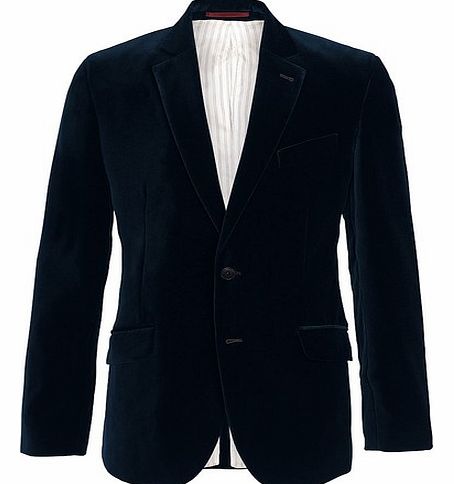 Crew Clothing Derby Velvet Blazer