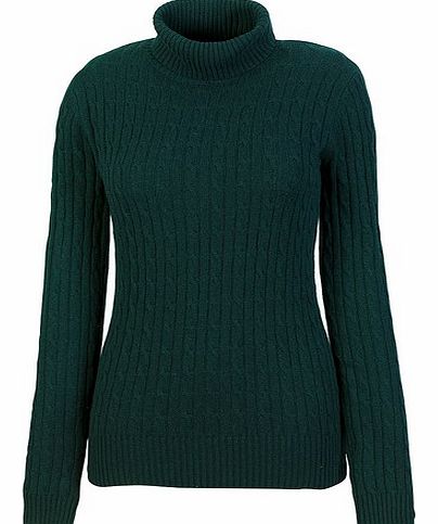 Crew Clothing Ellie Cable Roll Neck Jumper
