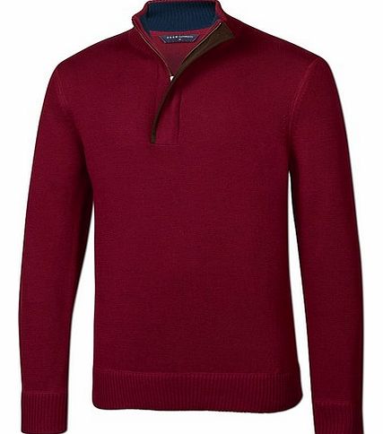 Crew Clothing Hawick Half Zip Jumper