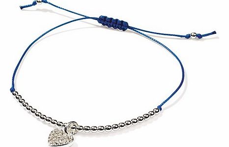 Crew Clothing Heart Bead Bracelet