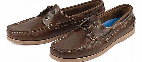 Crew Clothing Leather Deck Shoe
