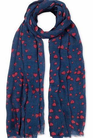 Crew Clothing Love Heart Scarf