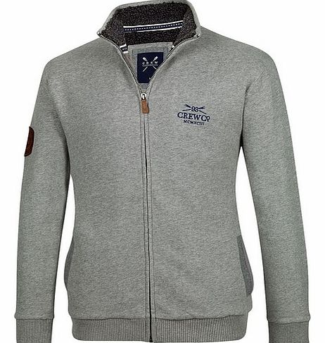 Crew Clothing Sandhurst Zip Through Sweat