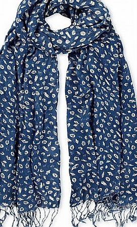 Crew Clothing Shell Print Scarf