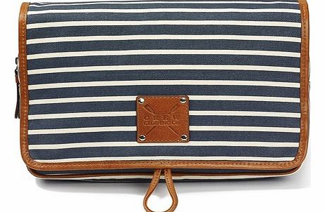 Crew Clothing Stripe Wash Bag