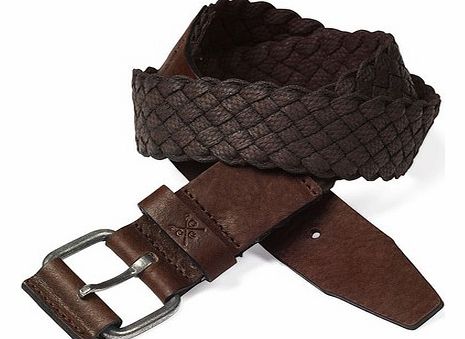 Crew Clothing Waxed Plait Belt