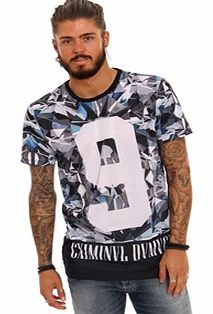 Criminal Damage Bling 9 T-Shirt