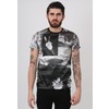 CRIMINAL DAMAGE Mens Liberty T-Shirts (Black)