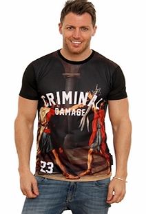 Criminal Damage Roman Mesh T-Shirt