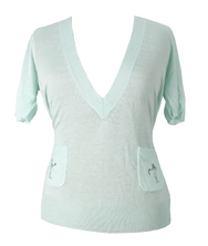 Criminal Deep V-Neck