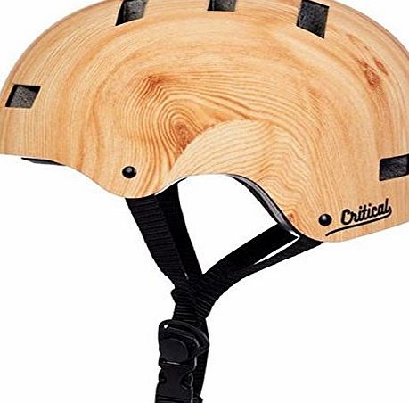 Critical Cycles Unisex Classic Commuter Bike/Skate/Multi-Sport Helmet with 8 Vents, Bamboo, Large/59-63 cm