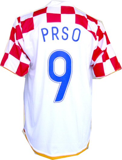 Croatia Nike Croatia home (Prso 9) 06/07