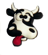 Crocs Jibbitz Cow