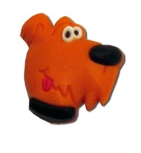 Crocs Jibbitz Orange Dog