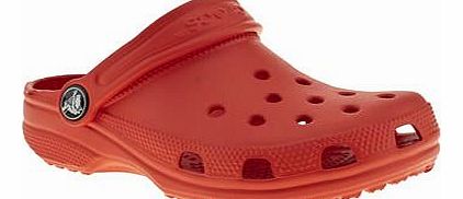 kids crocs red classic unisex toddler 2500033060