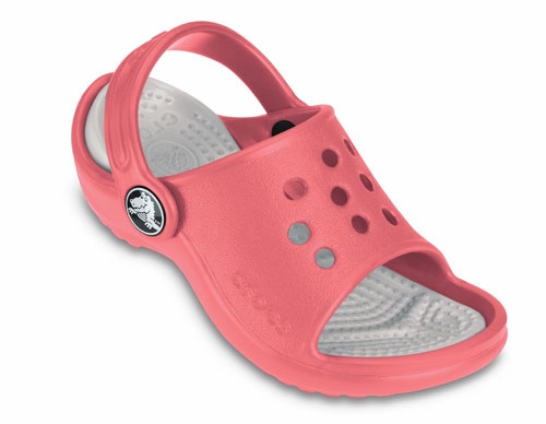 Crocs Kids Scutes Pink White