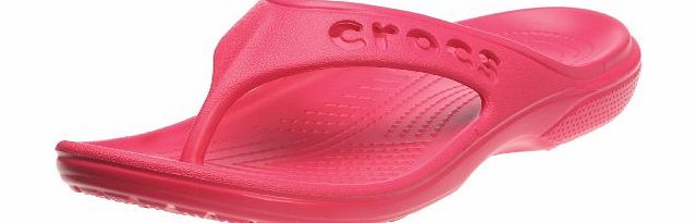Crocs Unisex-Adult Baya Flip-Flops, Rasberry, 7 UK (M)/8 UK (W)