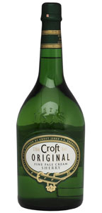 croft Original Pale Cream Sherry, 1 Litre