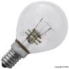 Crompton 25W Clear Round Golf Bulb 240V SES-E14