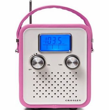 Crosley Songbird FM Radio - Pink
